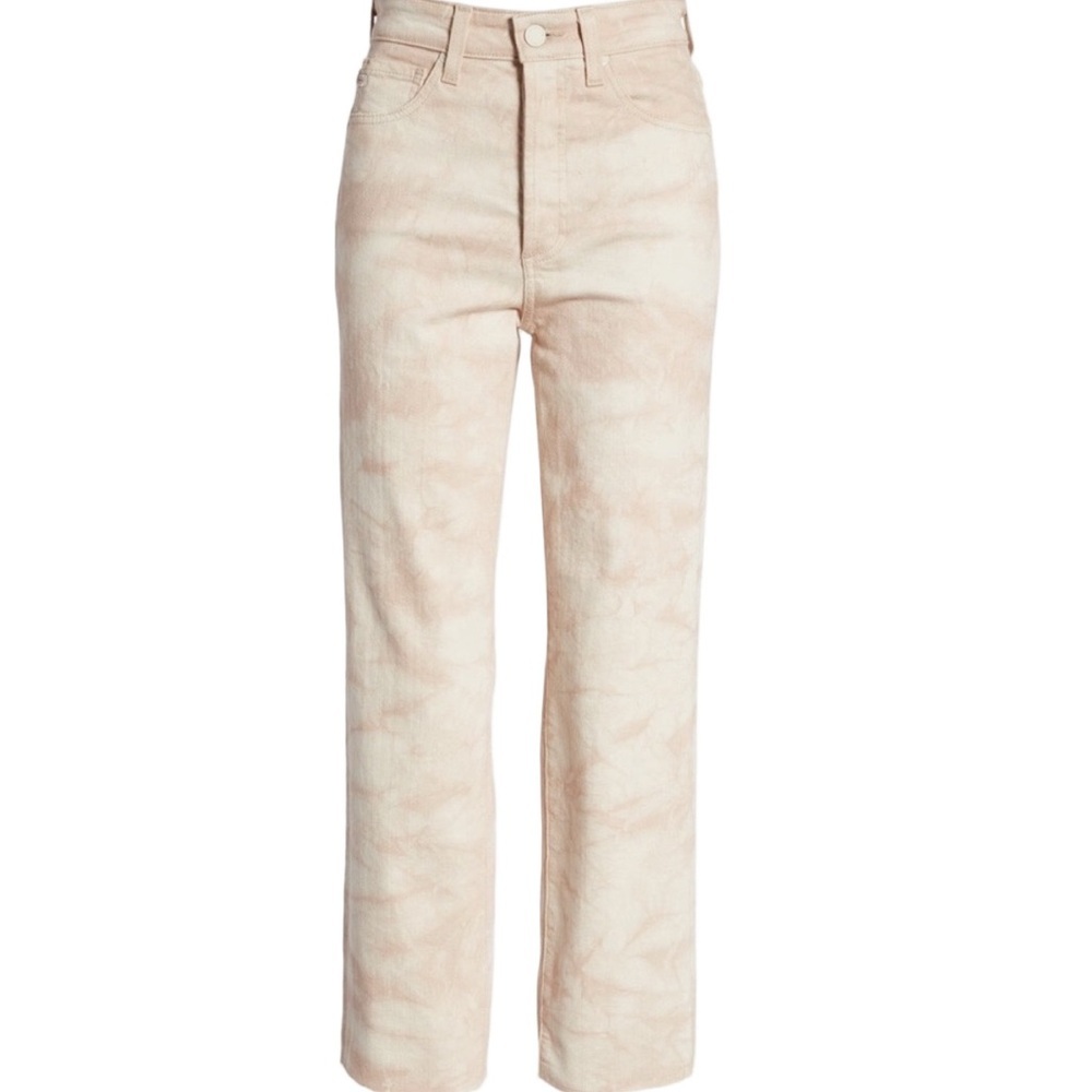 AG Alexxis Mauve Orchid High Waist Straight Leg Crop Jeans - Sz 30, NWT - Picture 1 of 16